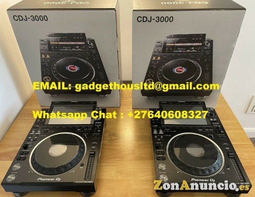 Pioneer DJ DJM-V10 DJ Mixer  y Pioneer CDJ-3000